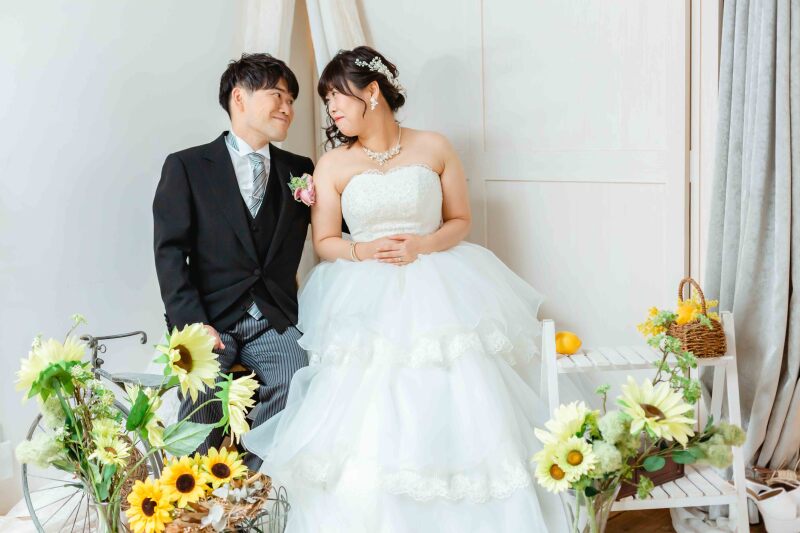 季節のお花ブース