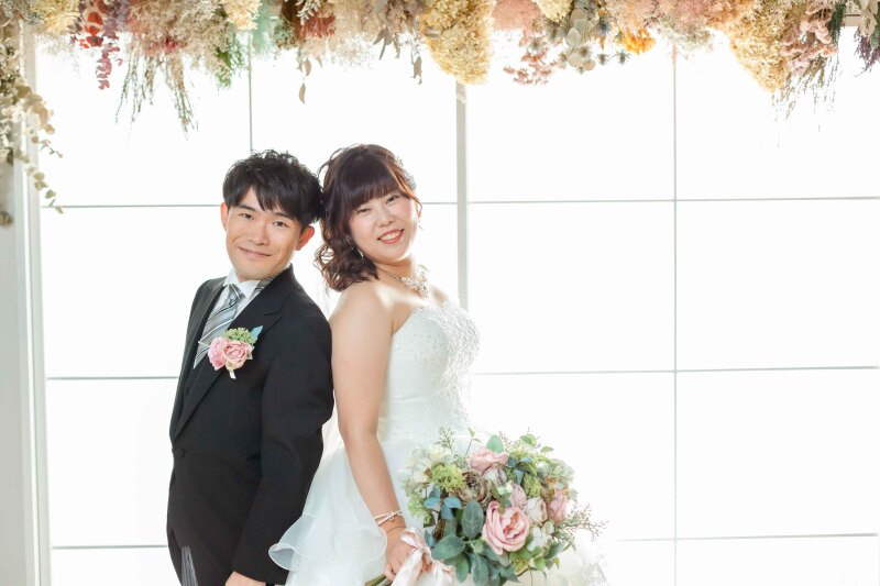 洋装へお色直し