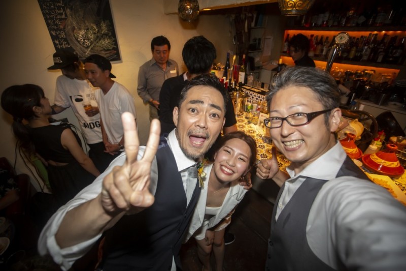 二次会ではゲストとして・・・