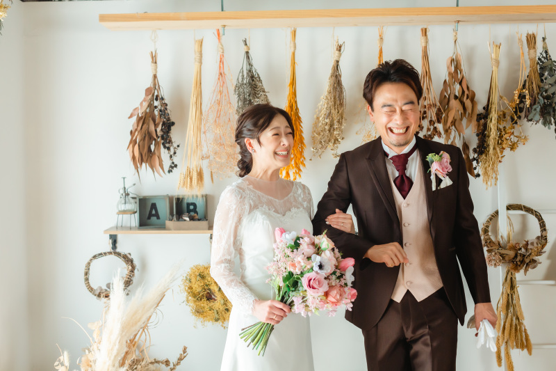 お互いの顔を見つめ合って、大爆笑!