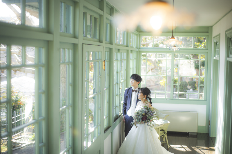 柔らかなグリーンに包まれて