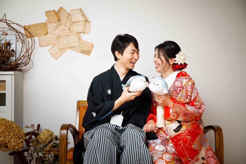 お2人ならではの小物もぜひお持ち込みください!