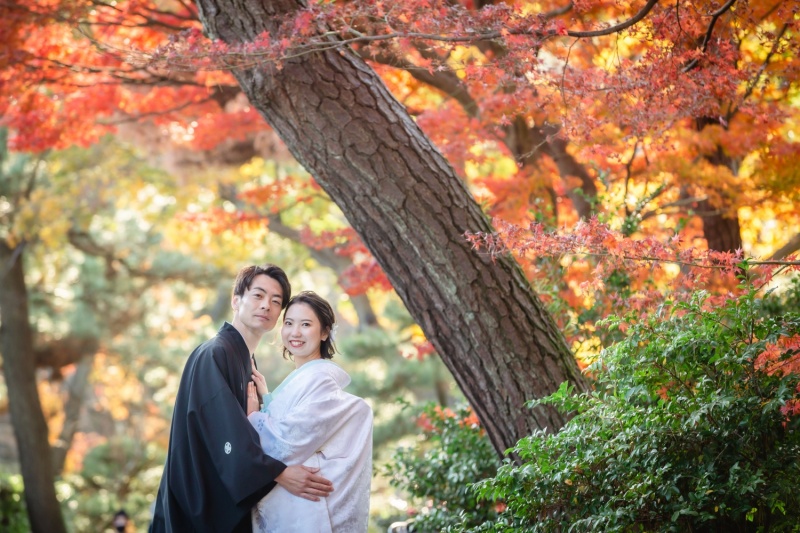 紅葉の三渓園