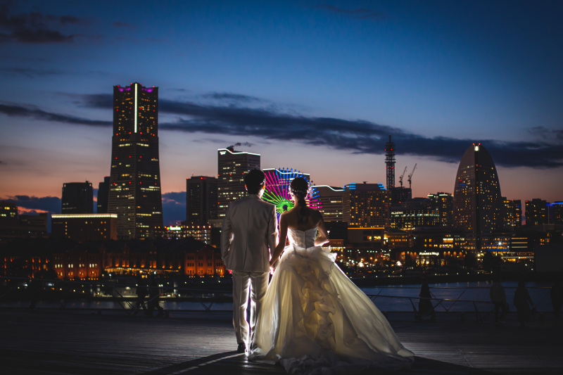 大さん橋のマジックアワー