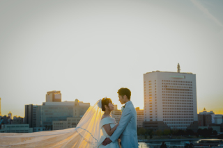 金色のベールを纏えるマジックアワー