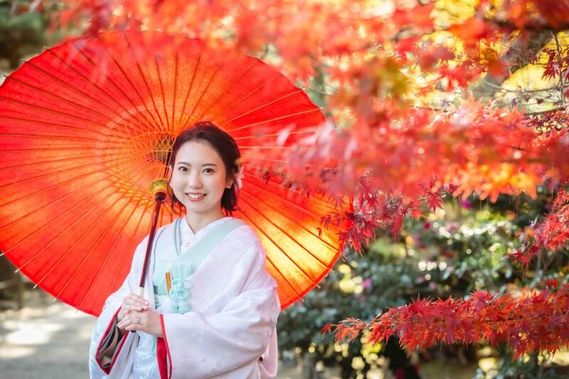 紅葉の三渓園