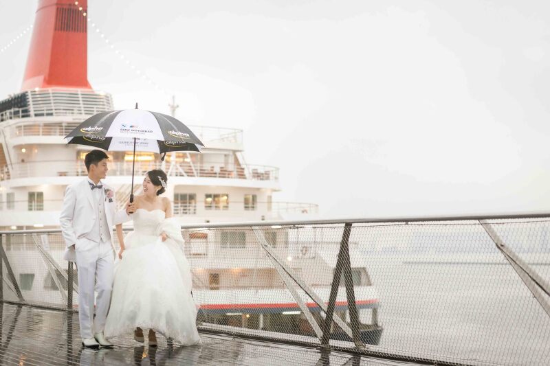雨の日だって楽しく撮影