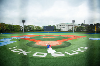 『プレイボール！！』2人の趣味にちなんだロケーション撮影♪