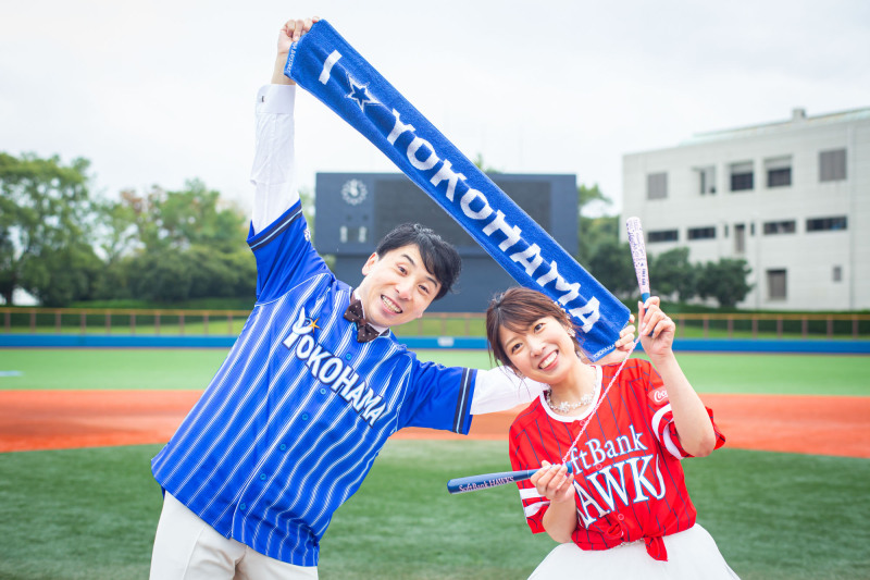 今度はユニフォームを着て!