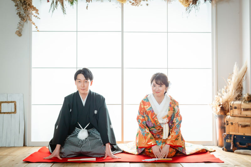 洋装だけでなく和装も贅沢に