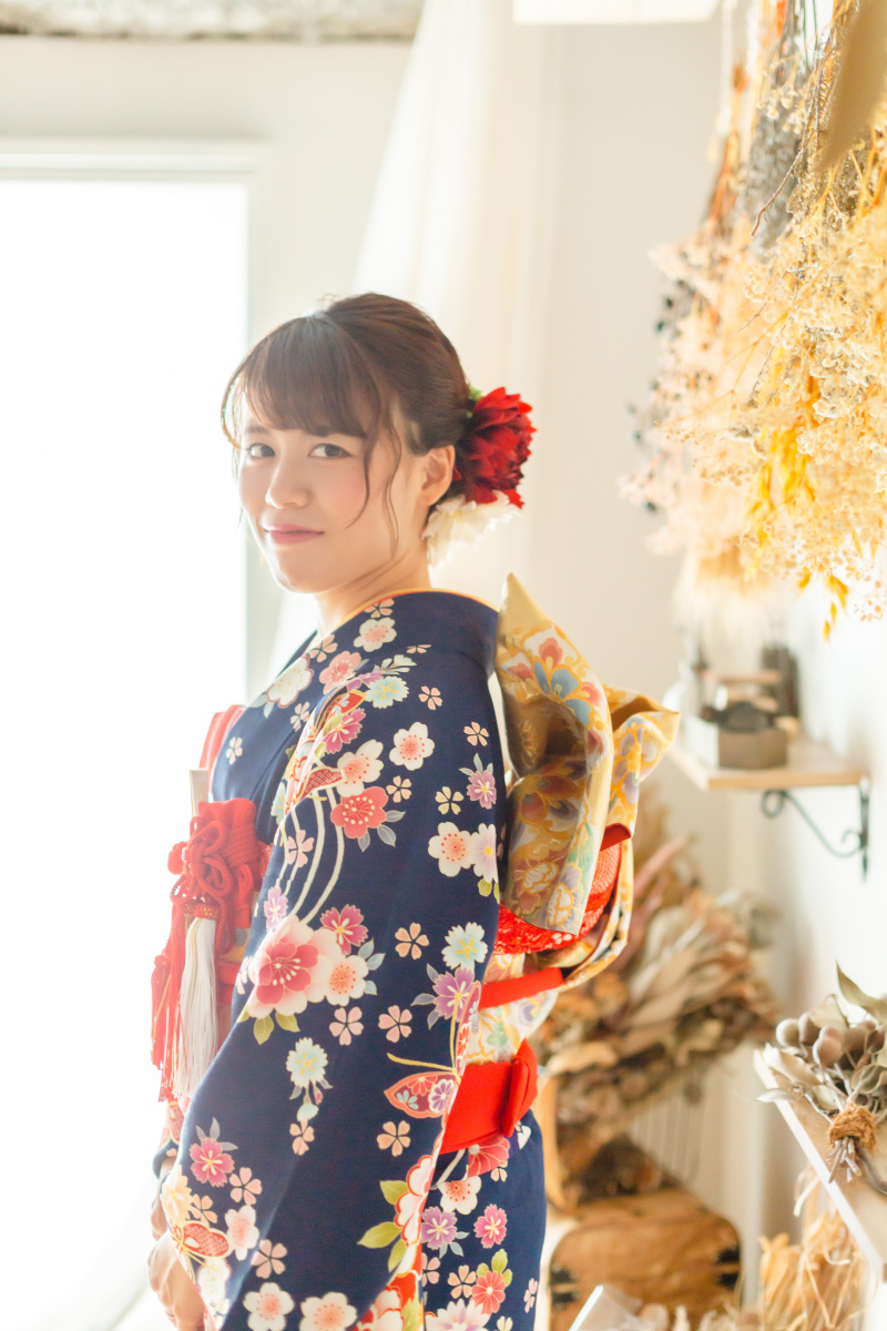 美しい振り返りショット♡
