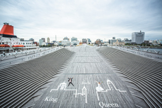 大さん橋　ベール　大桟橋　横浜　フォトジェリッシュ　フォトジェニック　映え　みなとみらい