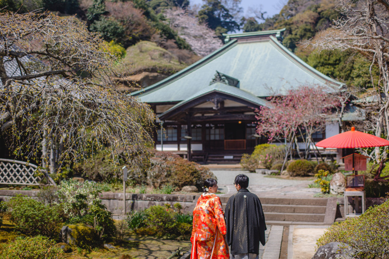 1ヶ所目は花の寺