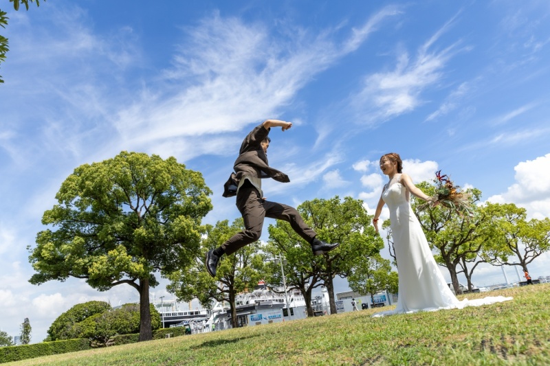 青空へジャンプ