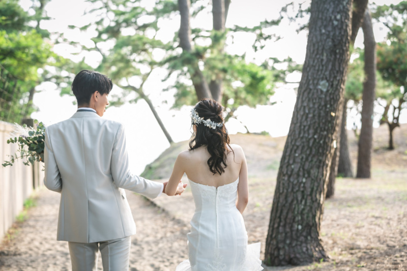 ちょっとした小道で撮影