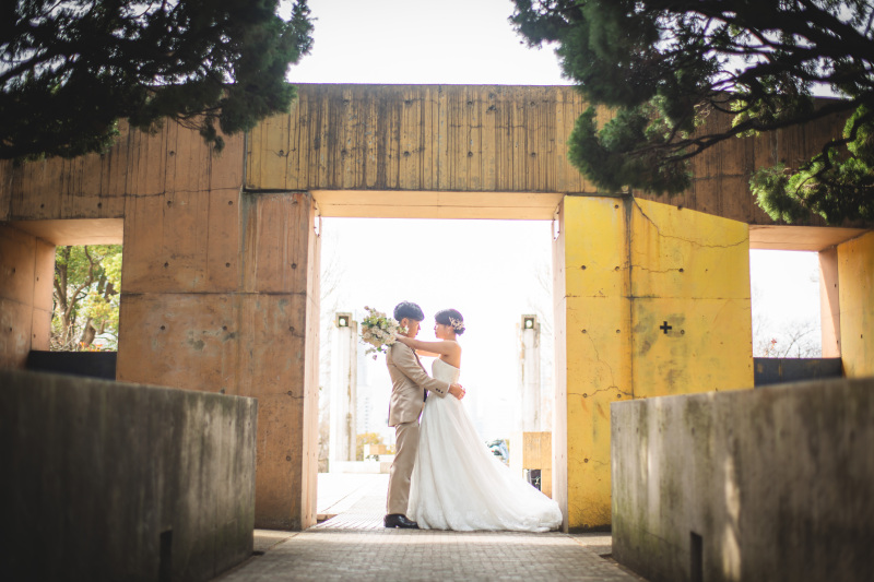 デザインされた空間を二人占め