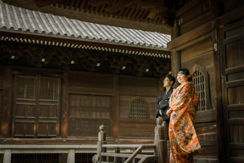 称名寺でのフォトウェディング