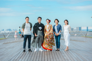 横浜と言えば、「大さん橋」撮影！和装Ver.