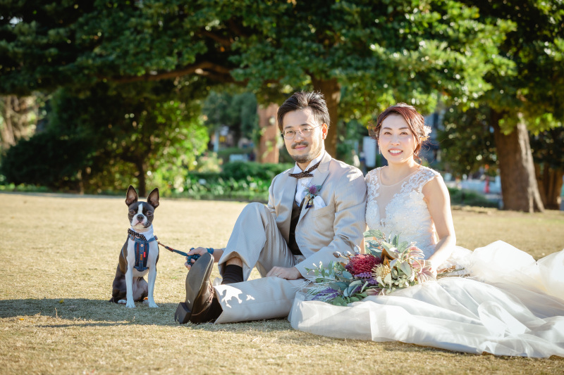 Photo Jellish 横浜(フォトジェリッシュ横浜)_ペットと一緒に撮影できる