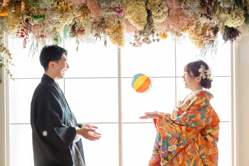 和装に合った小物を無料でご利用いただけます。