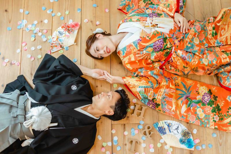 Photo Jellish 横浜(フォトジェリッシュ横浜)_色打掛・着物が豊富