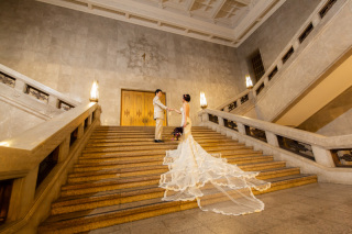 国立博物館での一枚！アーティスティックな雰囲気もありつつ、優しい写真にしあがりました！