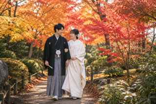 【ペットも歓迎】横浜一の コ ス パ を追求した紅葉の和装ロケ99,990円！P