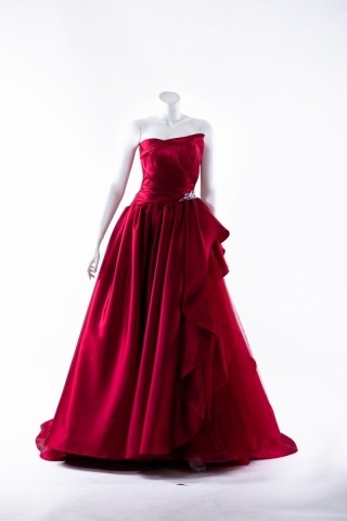 カラードレス（深紅）