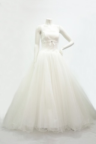 ウエディングドレス（オーガンジー）