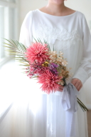 ブーケ　㉓ファンタジアマム赤クラッチ