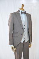 タキシード　ライトグレー