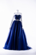 カラードレス（青）