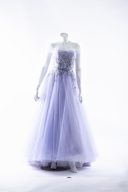 カラードレス（淡青）