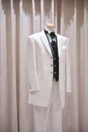 タキシード　ホワイト&times;ブラック