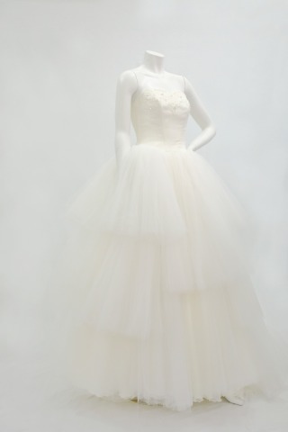 ウエディングドレス（プリンセスオーガンジー）