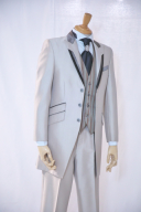 タキシード　グレー&times;ブラック