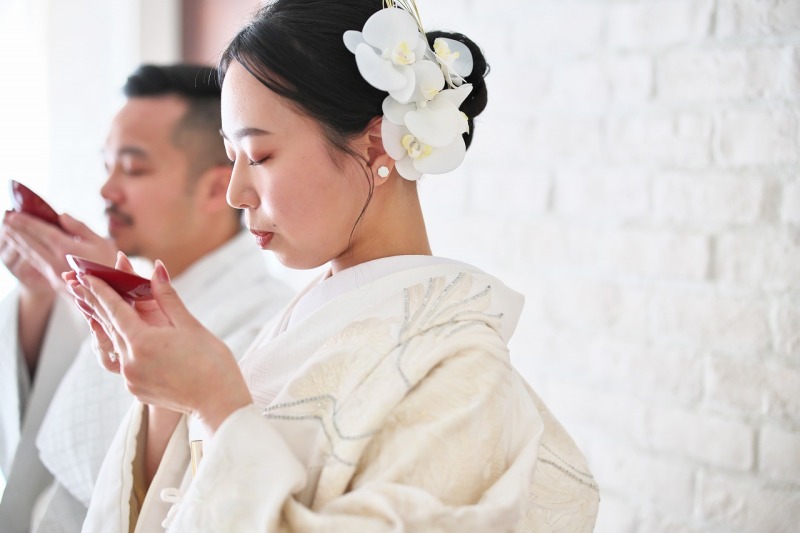 ヘア飾りもチェンジ