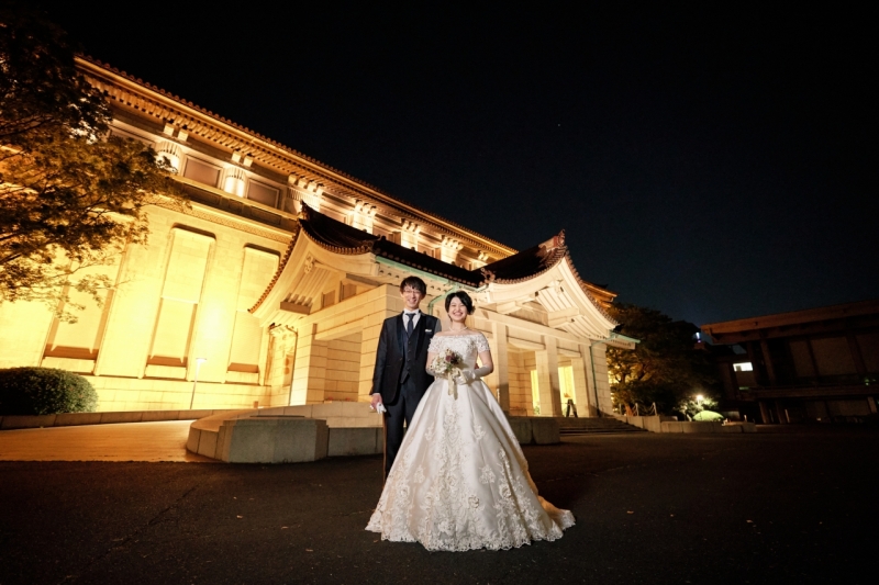 お二人の大好きな場所でフォトウエディング