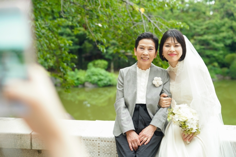 お母様と一緒に