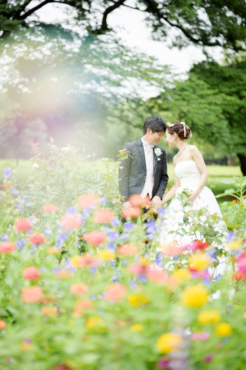 かわいいお花もいっぱい