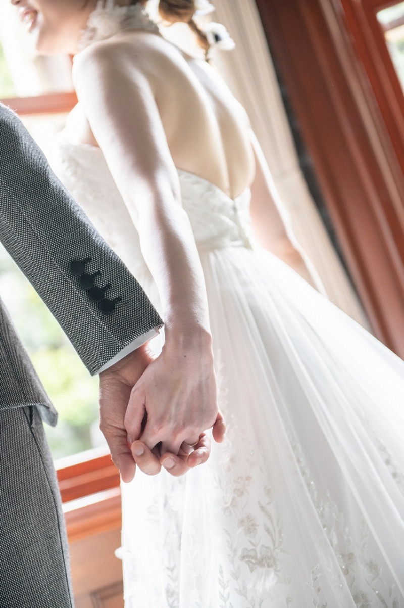 後ろ姿も綺麗～！