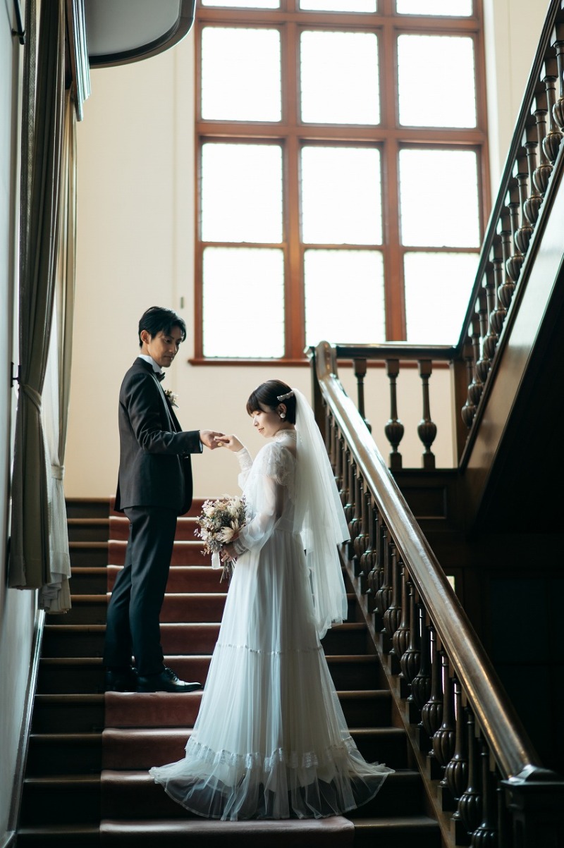 洋館といえば大階段