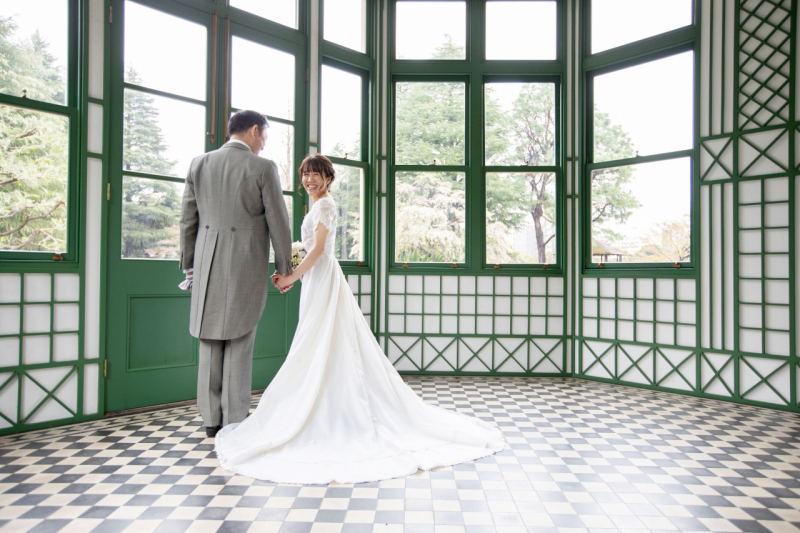 サンルームにて