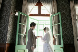 【旧古河邸】ヴィンテージドレス