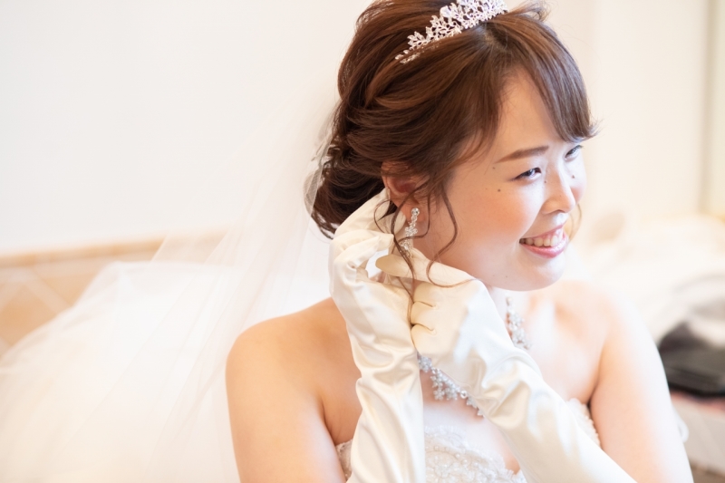 ヘアメイクシーンからしっかり撮影