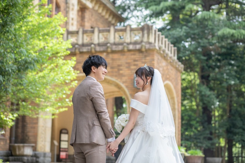 【旧前田家本邸】ウエディングドレス