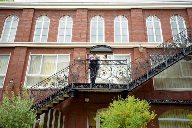 まるで海外ウエディングのようなフォトも！