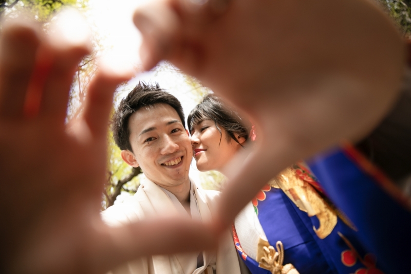 お天気が良かったのでお外の撮影へ