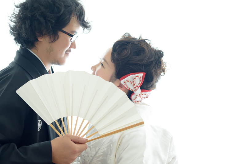 白無垢でしっとりと