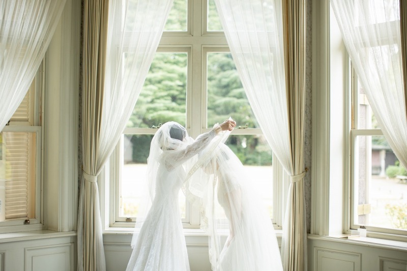 ベールアップシーン